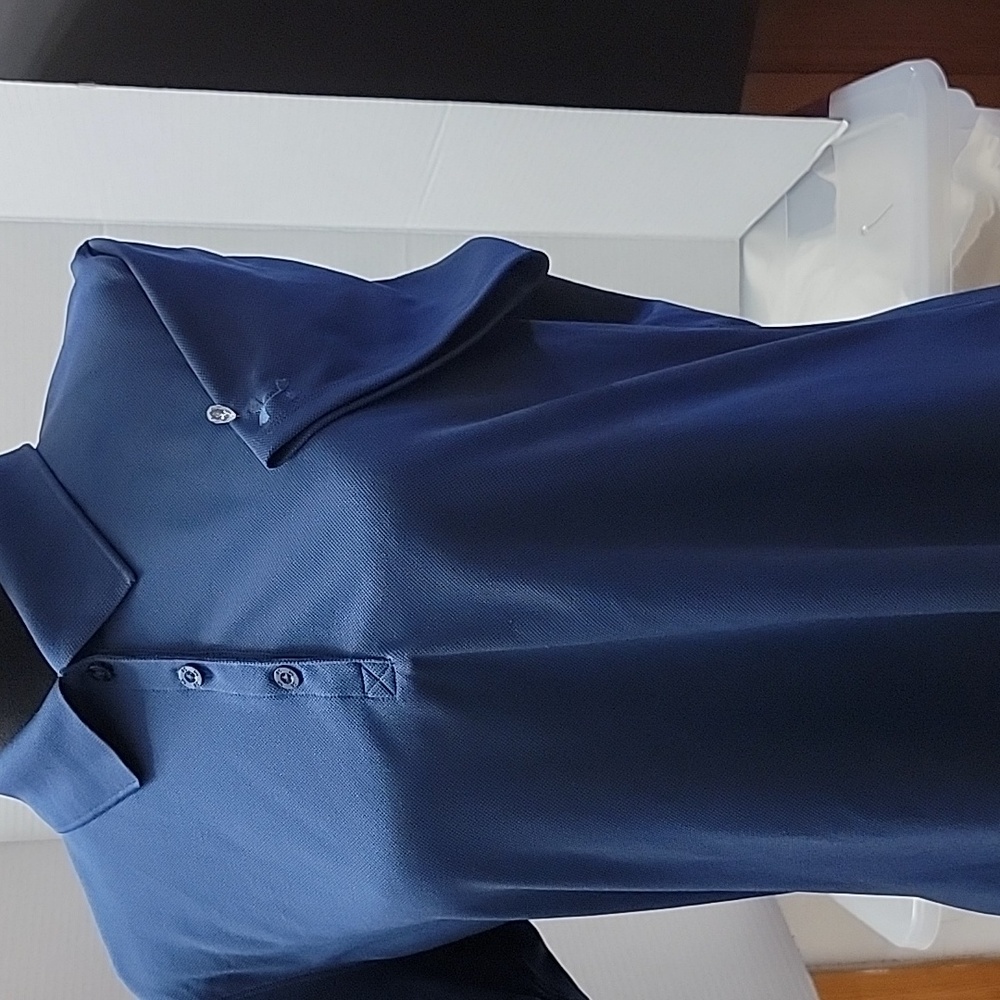 Under Armour Navy HeatGear Polo